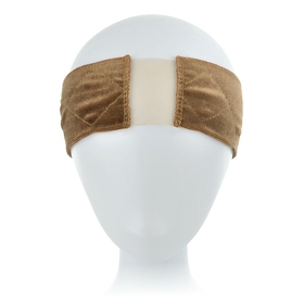 Perückenband dunklem Beige