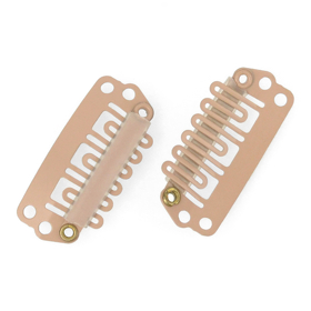 CLIP mittelgroß K beige