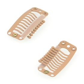 CLIP mittelgroß N beige